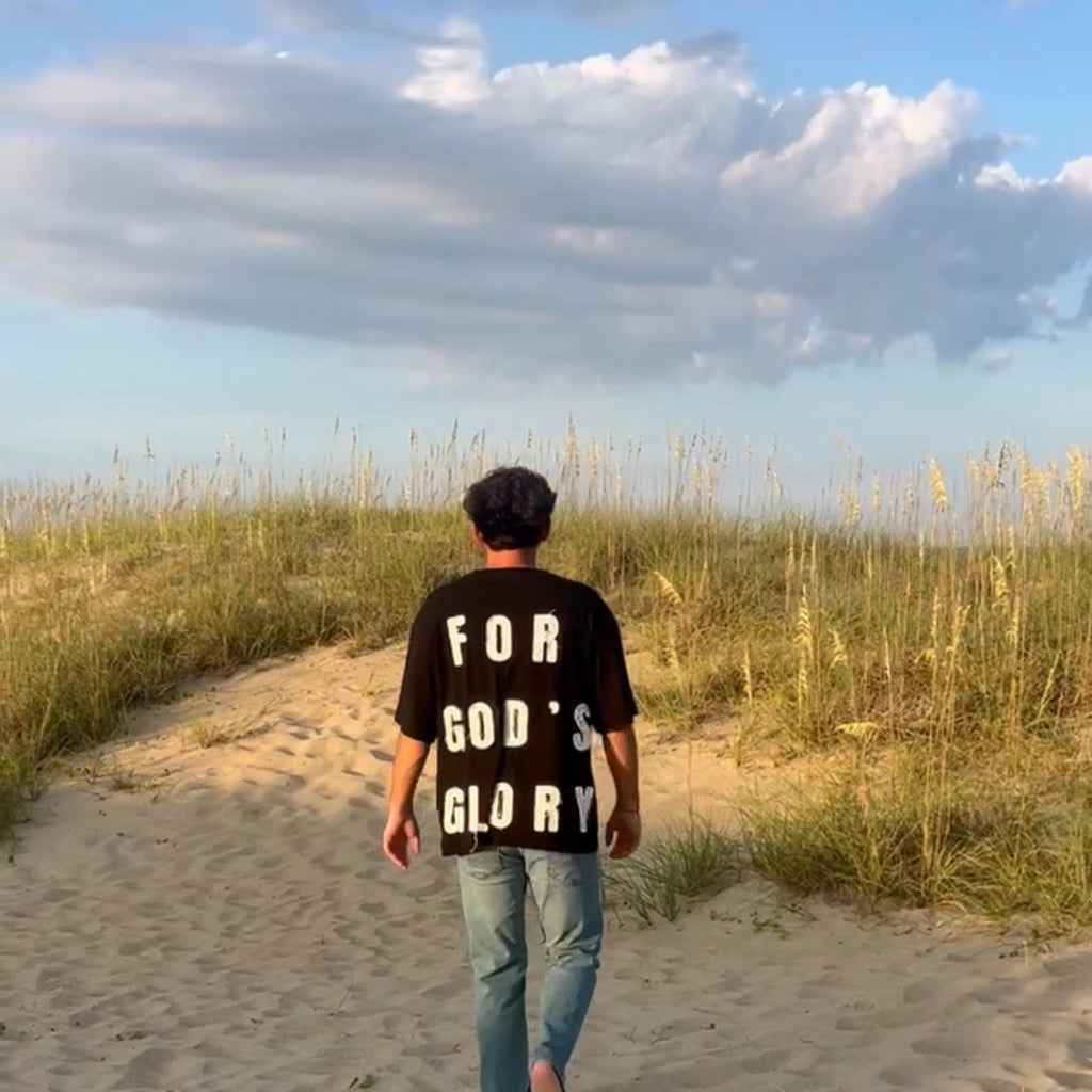 FOR GOD’S GLORY- Premium oversized t-shirt